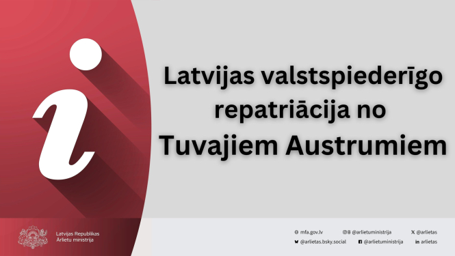 Latvijas valstspiederīgo repatriācija no Tuvajiem Austrumiem