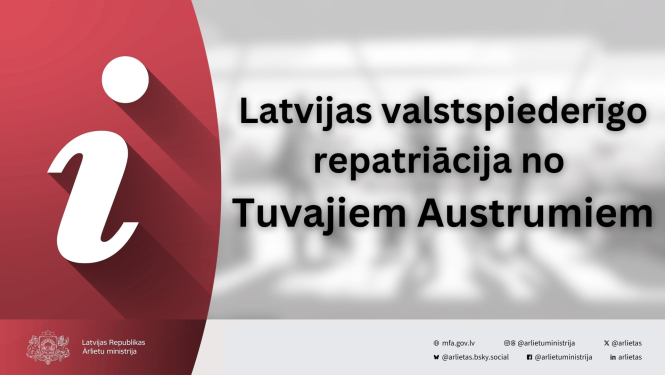 Latvijas valstspiederīgo repatriācija no Tuvajiem Austrumiem
