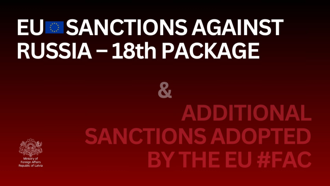 EU sanctions against Russia - 18th package