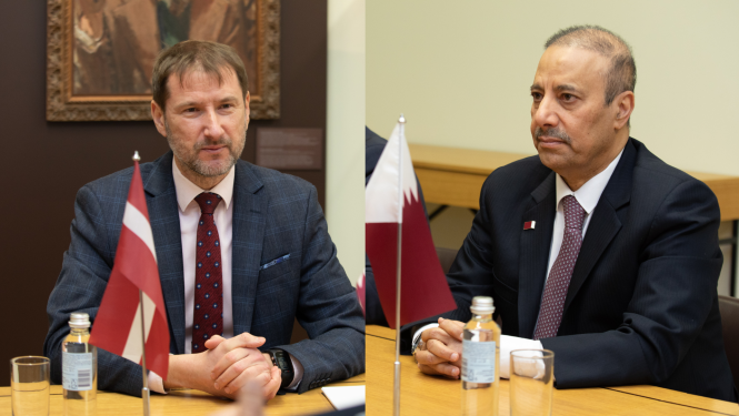 Saoud bin Abdulla Zaid Al-Mahmoud un Andžejs Viļumsons