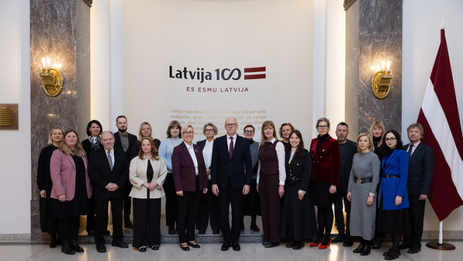 UNESCO Latvijas ekspertu sanāksmes dalībnieku kopbilde