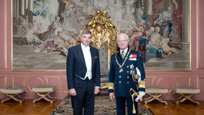 Zviedrijā akreditēts Latvijas vēstnieks Normans Penke