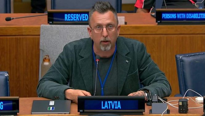 Valsts Ernštreits uzrunā ANO Pastāvīgo pirmiedzīvotāju forumu