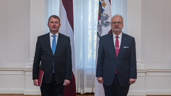 Akreditācijas vēstuli saņem Latvijas vēstnieks Indijā Juris Bone