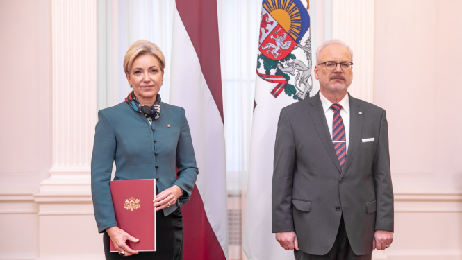 Akreditācijas vēstuli saņem nākamā vēstniece Čehijā Elita Kuzma