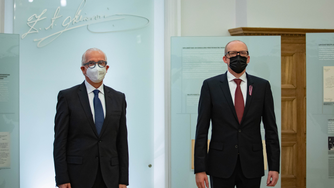 Argentīnas vēstnieka akreditācija 15112021