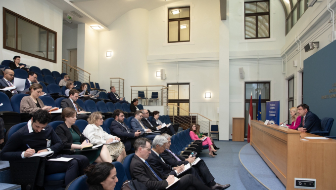 Ārlietu ministrija informē ārvalstu vēstniekus par gaidāmo Latvijas prezidentūru Eiropas Padomes Ministru komitejā