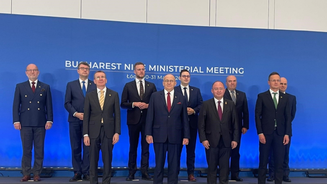 Ārlietu ministrs Bukarestes devītnieka sanāksmē Lodzā aicina domāt par NATO–Ukrainas politisko un praktisko sadarbību ilgtermiņā