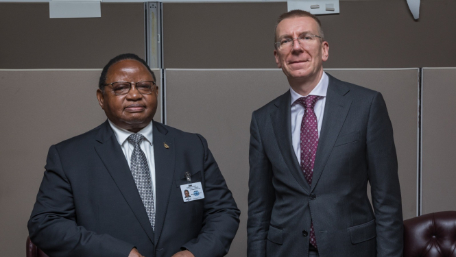 Ārlietu ministrs - redzam potenciālu ciešākai ES un Āfrikas Savienības sadarbībai starptautiskajos formātos