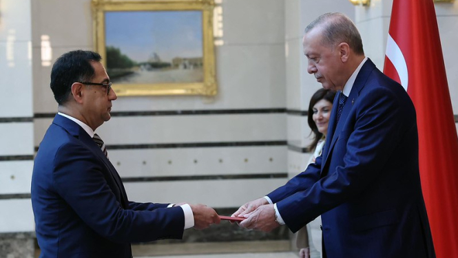 Bahtijors Hasans un Recep Tayyip Erdoğan