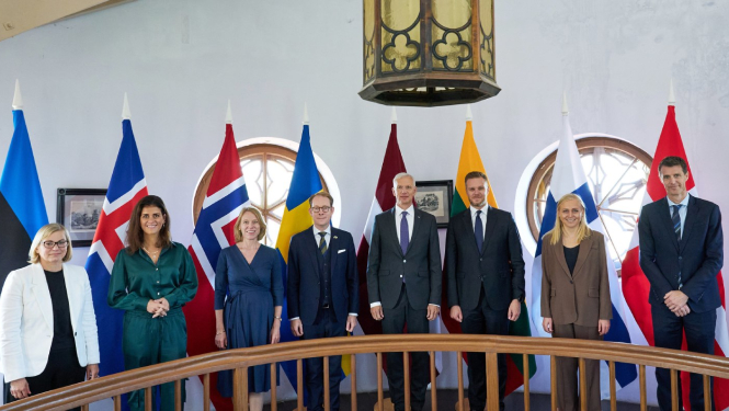 Baltijas un Ziemeļvalstu ārlietu ministri