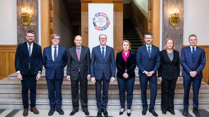 Baltijas valstu un Ziemeļvalstu valsts sekretāri Rīgā apspriež drošības situāciju reģionā