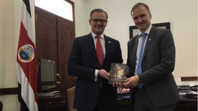 Latvija un Kostarika vienojas par politiskajām konsultācijām un dubultnodokļu konvencijas noslēgšanu