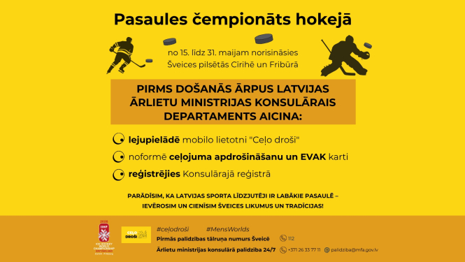 Ieteikumi drošai ceļošanai