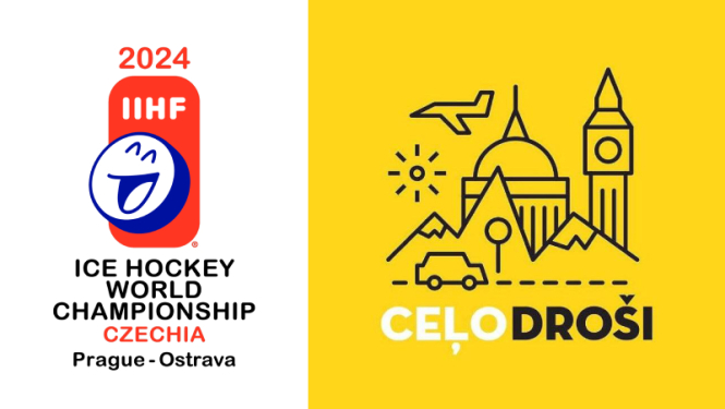 Ceļo droši uz Pasaules hokeja čempionātu Čehijā