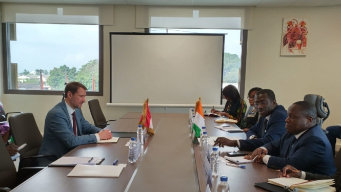 Ārlietu ministrijas valsts sekretāra vietnieka – politiskā direktora Andžeja Viļumsona darba vizīte Kotdivuārā