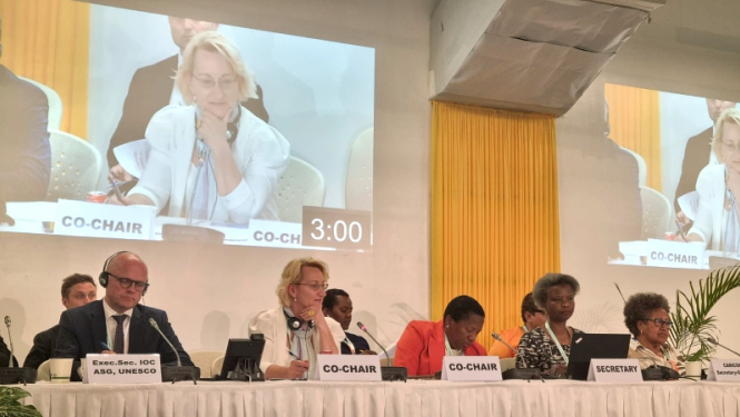 Dace Melbārde ANO Ceturtajā starptautiskajā konferencē