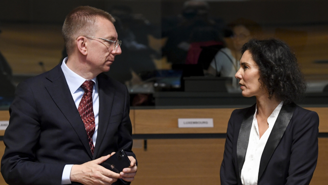 E. Rinkēvičs ES jābūt gatavai dažādiem scenārijiem saistībā ar notikumu attīstību Krievijā