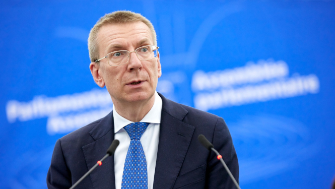 E. Rinkēvičs uzrunā Eiropas Padomes dalībvalstu parlamentāriešiem Ukrainai ir jāsaņem viss nepieciešamais atbalsts