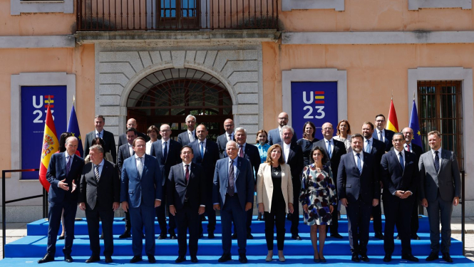 Eiropas Savienības ārlietu ministri Gimnihas sanāksmē Toledo