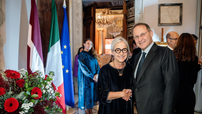 Elita Gavele un Edmondo Cierielli