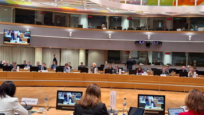 Eiropas Savienības Ārlietu padomes sanāksme 2024. gada 18. novembrī, Briselē.