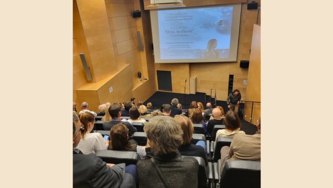 Filmas "Mana brīvība" prezentācija Varšavā, 2024. gada 28. novembrī