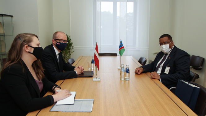 Namībijas vēstnieka vizīte 