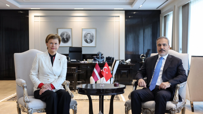 B.Braže un Turcijas ārlietu ministrs. 22.10.2024