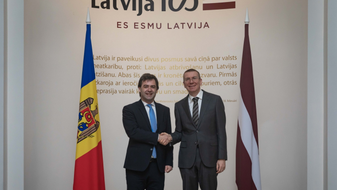 Moldovas ministra vizīte