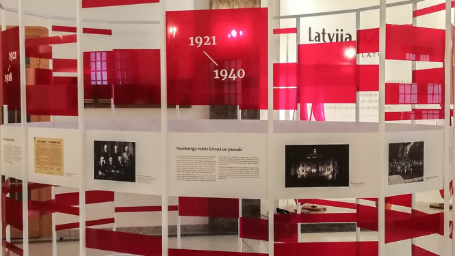 Izstādes “Latvijas diplomātijai un ārlietu dienestam 100” eksponāts