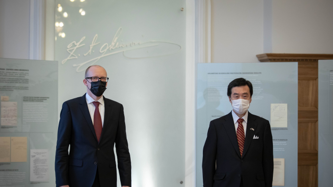 Japānas vēstnieka atvadu vizīte