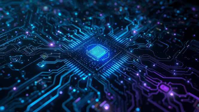 Datora mātesplates vizualizācija ar MI