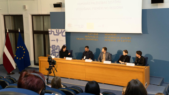 Konference Humānās palīdzības atbalsta sistēmas veidošana Latvijā