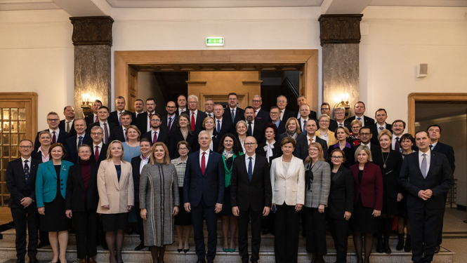 Krišjānis Kariņš, Evika Siliņa un Latvijas diplomātisko misiju vadītāji