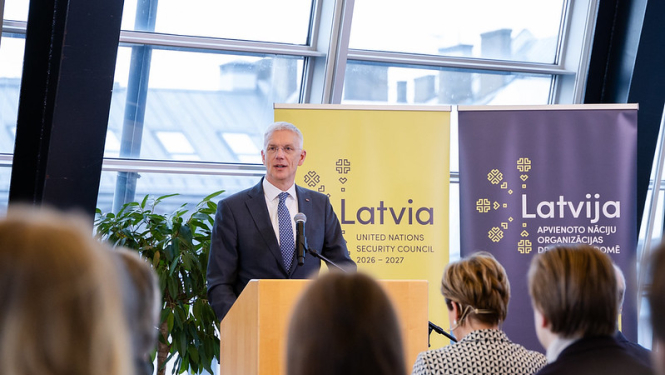 Krišjānis Kariņš piedalās Latvijas Ārpolitikas institūta ikgadējās gadagrāmatas atvēršanas svinīgajā sarīkojumā