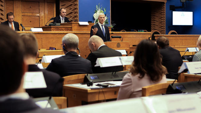 Ārlietu ministrs Krišjānis Kariņš piedalās Tallinā notiekošajā 29. Baltijas Padomē