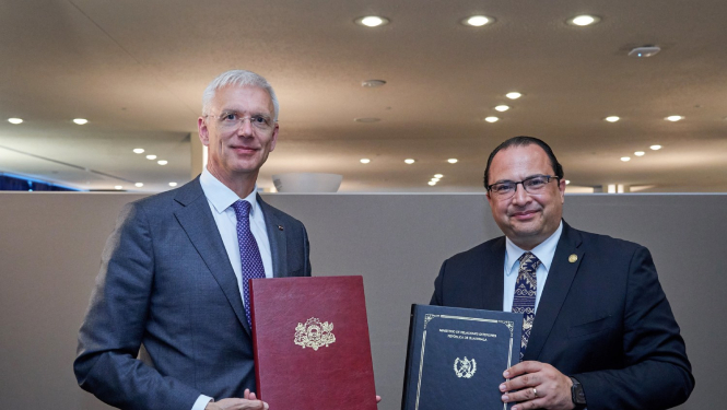 Latvijas un Gvatemalas ārlietu ministri paraksta ārlietu resoru Saprašanās memorandu