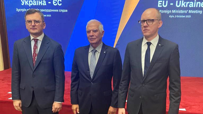 Andris Pelšs piedalās Eiropas Savienības ārlietu ministru neformālajā sanāksmē Kijivā