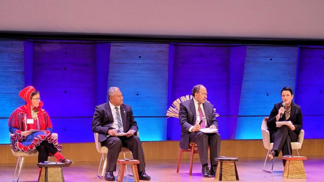 Latvija ANO Pirmiedzīvotāju valodu dekādes atklāšanā uzsver Krievijas agresijas Ukrainā iznīcinošo ietekmi uz reģiona pirmiedzīvotājiem un pirmvalodām