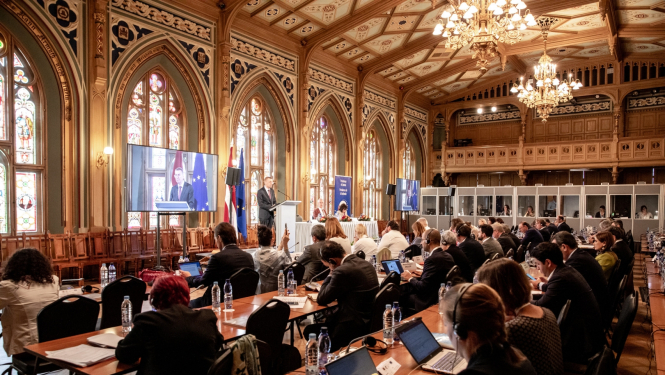 Latvijas Republikas ārlietu ministra, Eiropas Padomes Ministru komitejas priekšsēdētāja Edgara Rinkēviča uzruna Eiropas Padomes Ministru komitejas Pastāvīgajā padomē