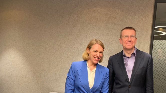 Latvijas un Norvēģijas ārlietu ministri