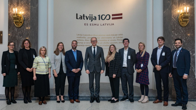 Latviju apmeklē ASV Kongresa padomnieku delegācija