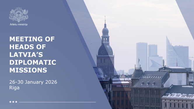 Meeting of Heads of Latvia's Diplomatic Missions banner