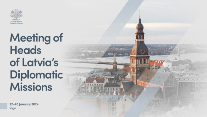 Meeting of heads of Latvia's diplomatic missions