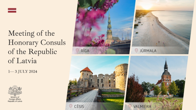 Banner of the Meeting of the Honorary Consuls