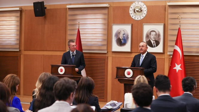 Ārlietu ministrs: Latvijas un Turcijas divpusējās attiecības ir labas un atklātas 