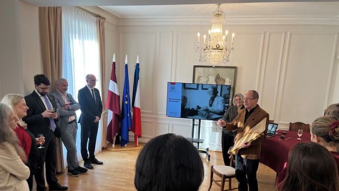 Skats uz zāli, kurā notiek pasākuma atklāšana