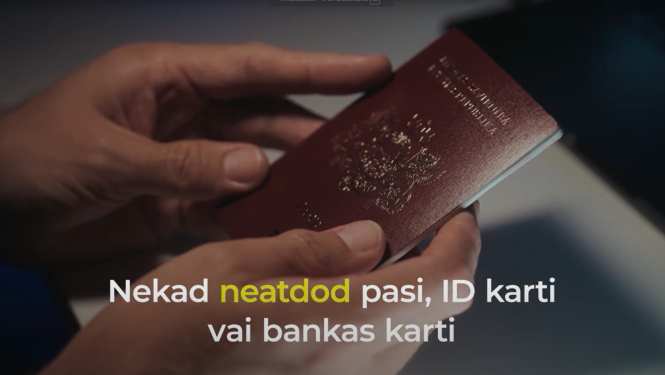 Nekad neatdod pasi, ID karti vai bankas karti