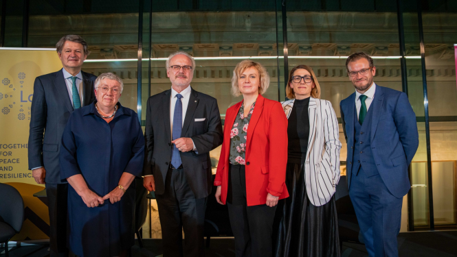 ANO DP pasākums Vīnē ar E.Levita dalību